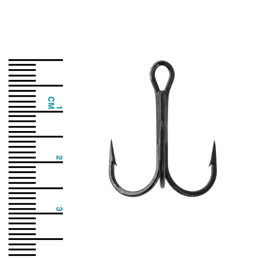 VMC Salmon 8540TR Treble Hooks 100 Piece Bulk Pack No.2