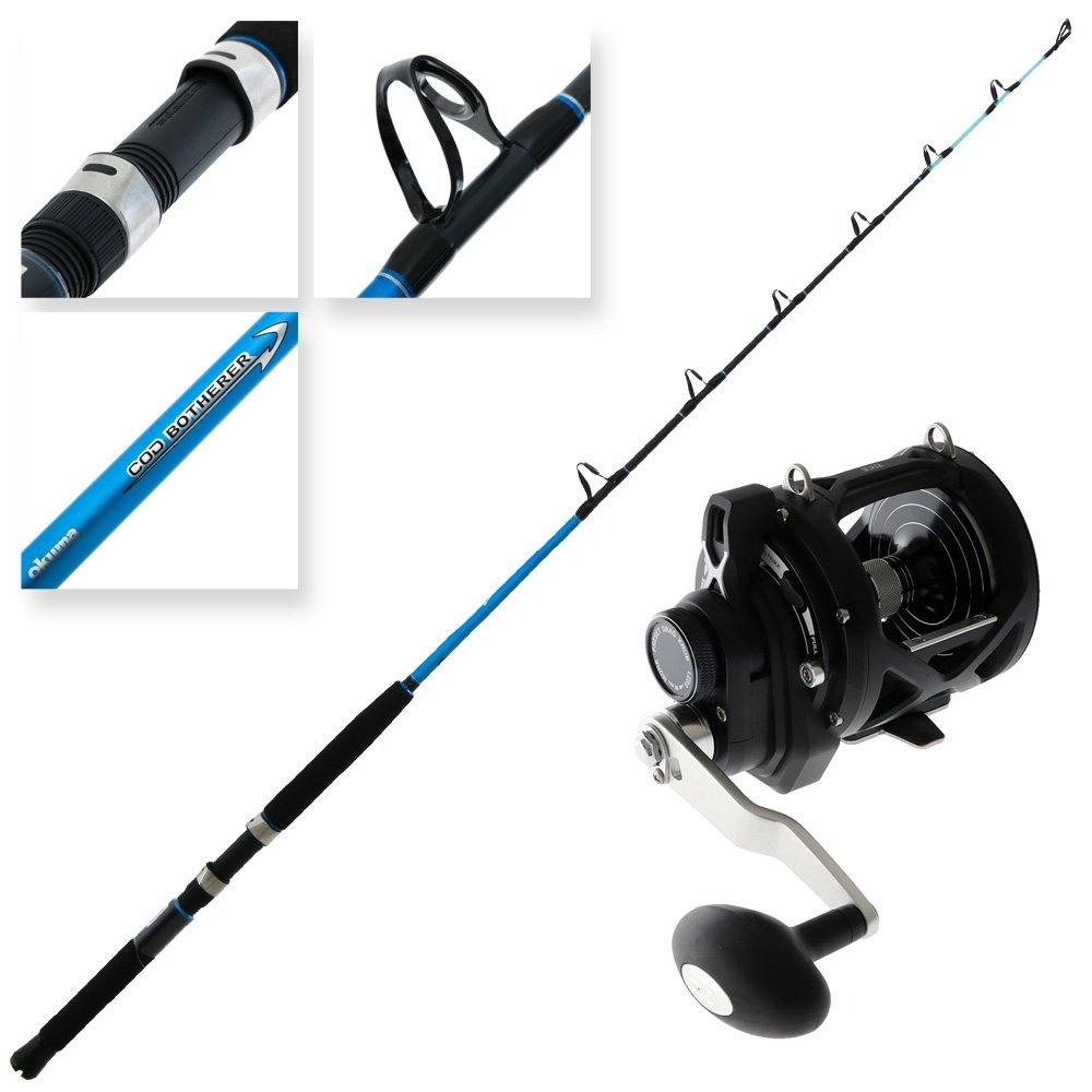 TiCA Oxean OX20 Okuma Cod Botherer Game Combo 5ft 15-24kg 1pc