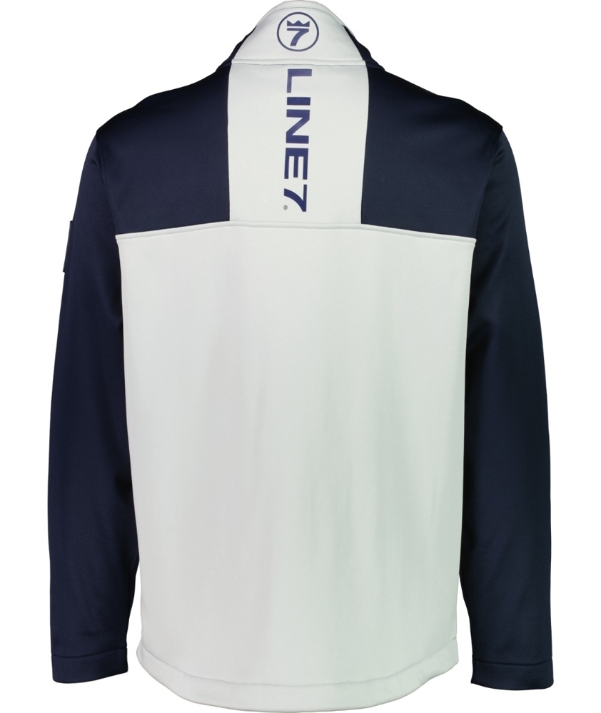 Line 7 Ocean Crew Fleece Mens Jacket Navy/Grey