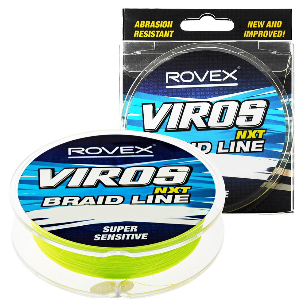 Rovex Viros Braid Chartreuse 270m 15lb
