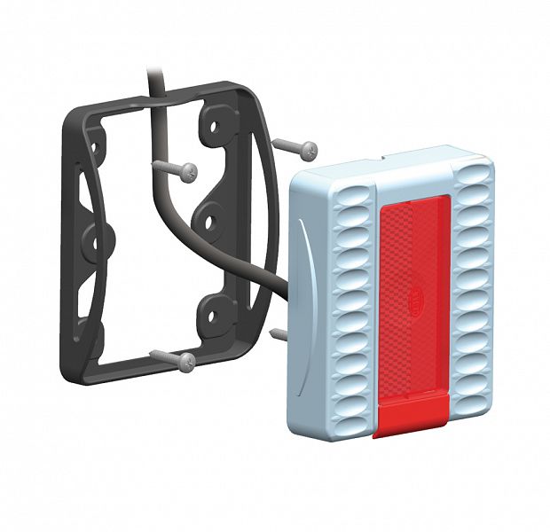 Hella Marine Square Compact LED Submersible Trailer Light