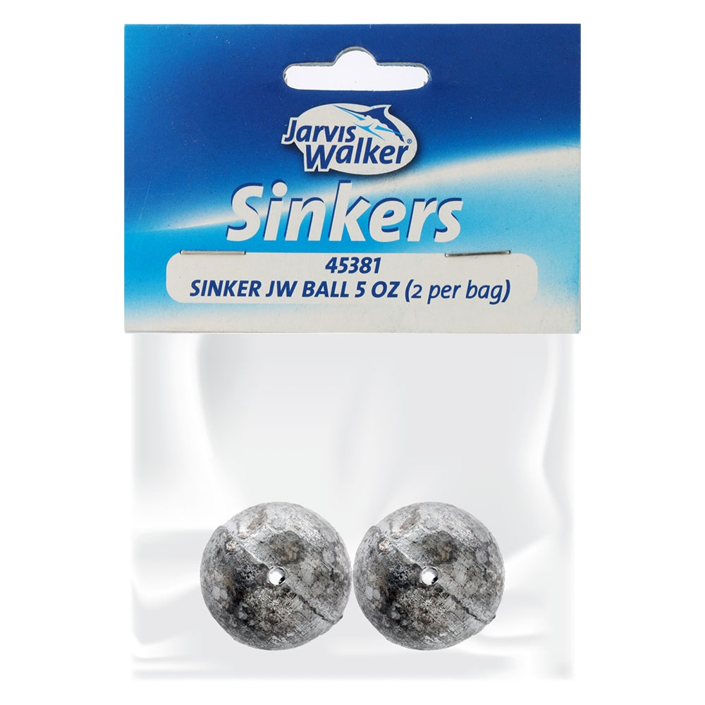 Jarvis Walker Ball Sinker 5oz Qty 2