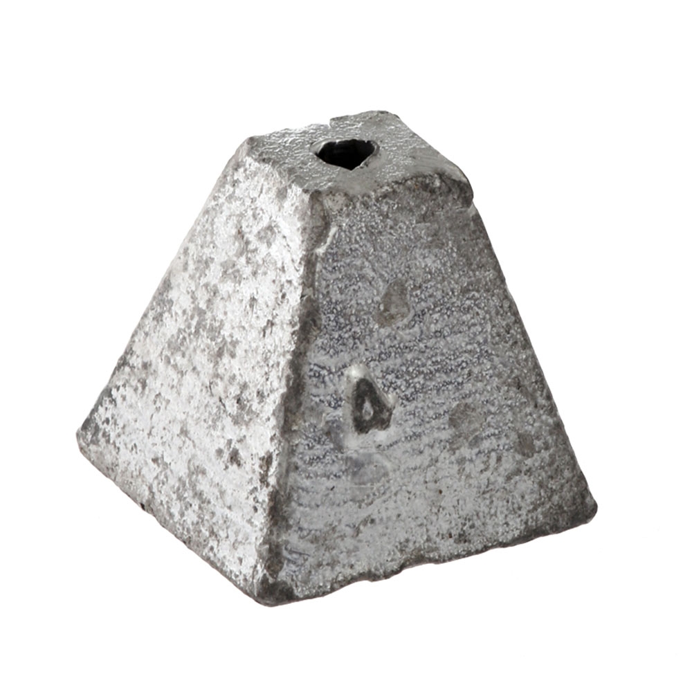 Jarvis Walker Pyramid Sinker 3oz Qty 4