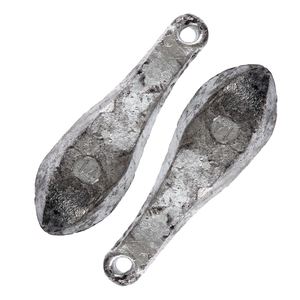 Jarvis Walker Teardrop Sinkers 14oz Qty 2