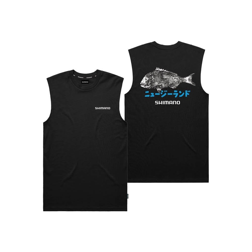 Shimano Gyotaku Mens Singlet
