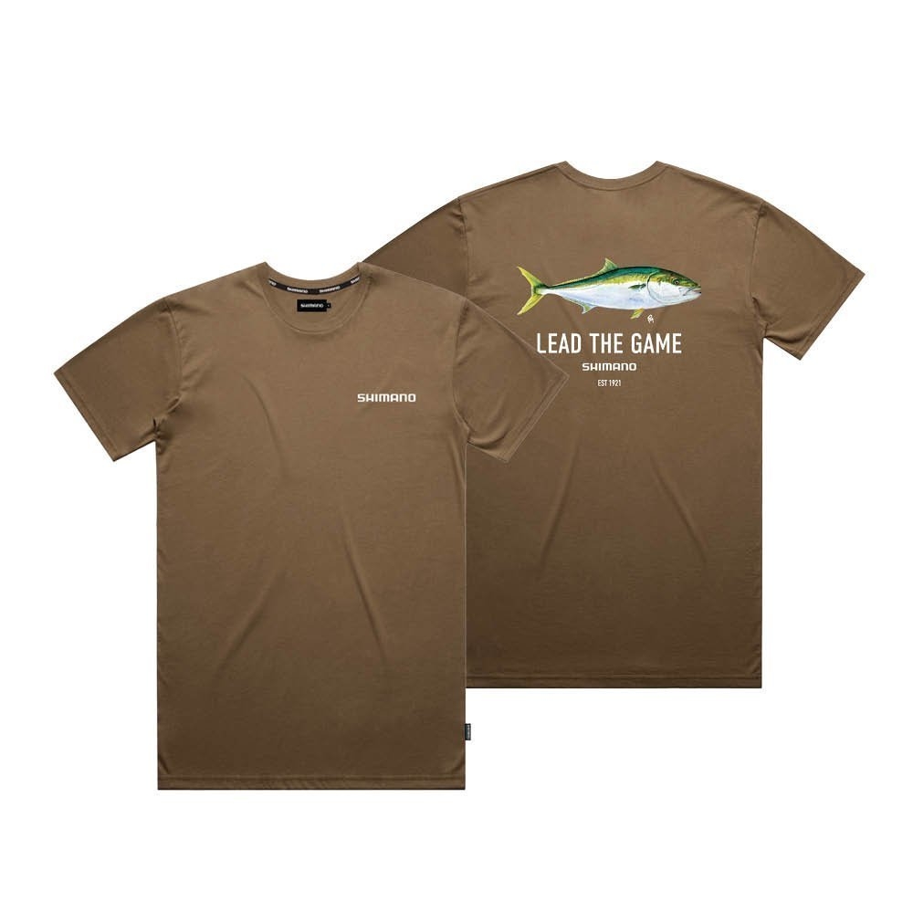 Shimano Lead The Game Mens T-Shirt Kingfish