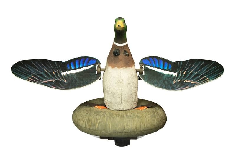 Higdon XS Splashing Flasher Mallard Drake Motion Decoy 12V