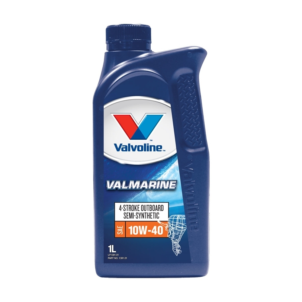 ValMarine 4 Stroke 10W-40 Semi-Synthetic Outboard Oil 1