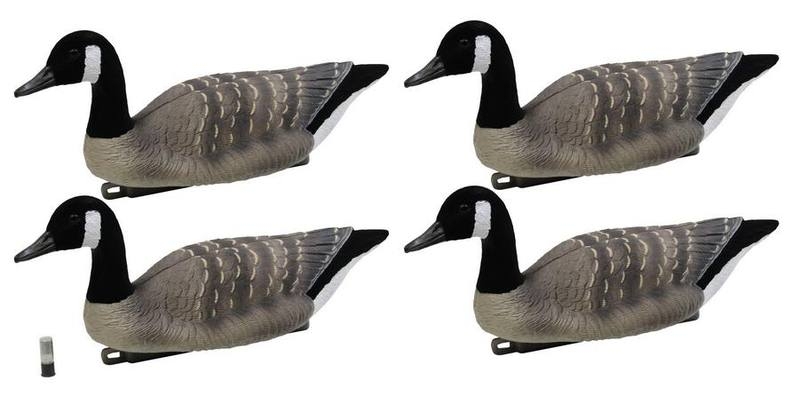 Game On 26in Canada Goose Floater Flocked Head and Tail 4 Pack