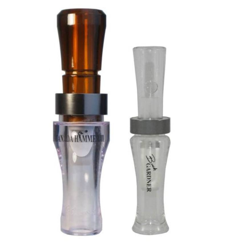 Buck Gardner Duck/Goose Calls Honk and Quack Combo