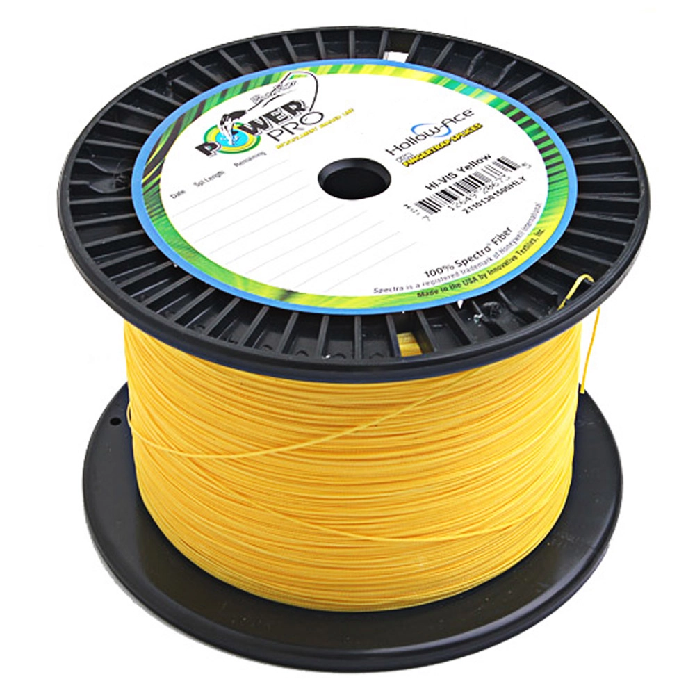PowerPro Hollow Ace Spectra Braid Hi-Vis Yellow 130lb 1500yd PowerPro Hollow Ace Spectra Braid Hi-Vis Yellow 130lb 1500yd