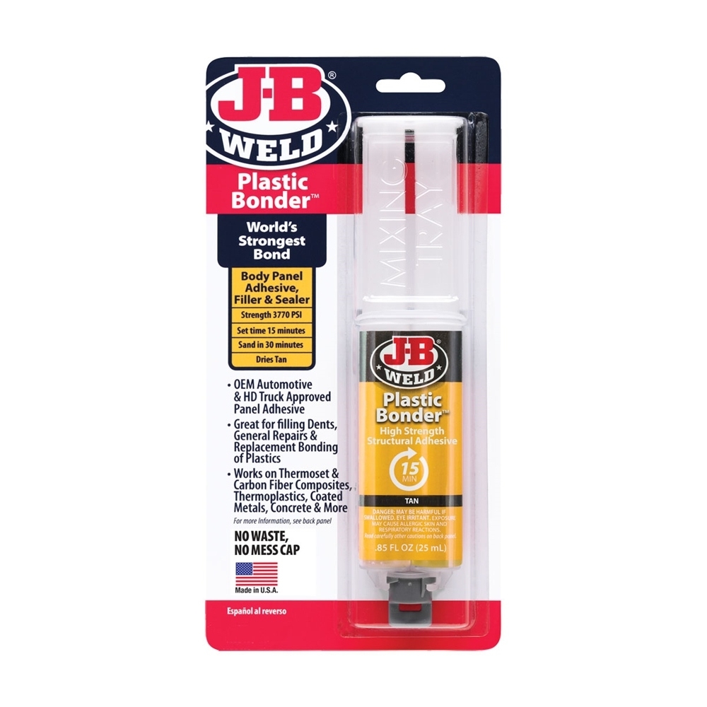 J-B Weld Plastic Bonder Black