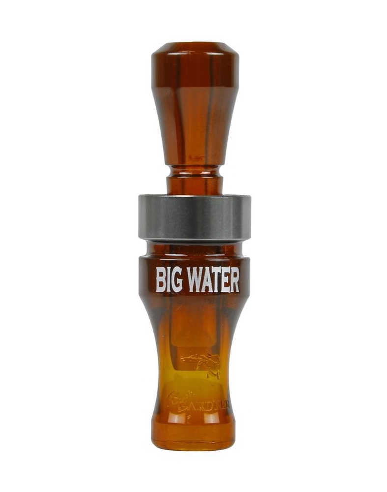 Buck Gardner Big Water Single Reed Polycarbonate Duck Call Bourbon