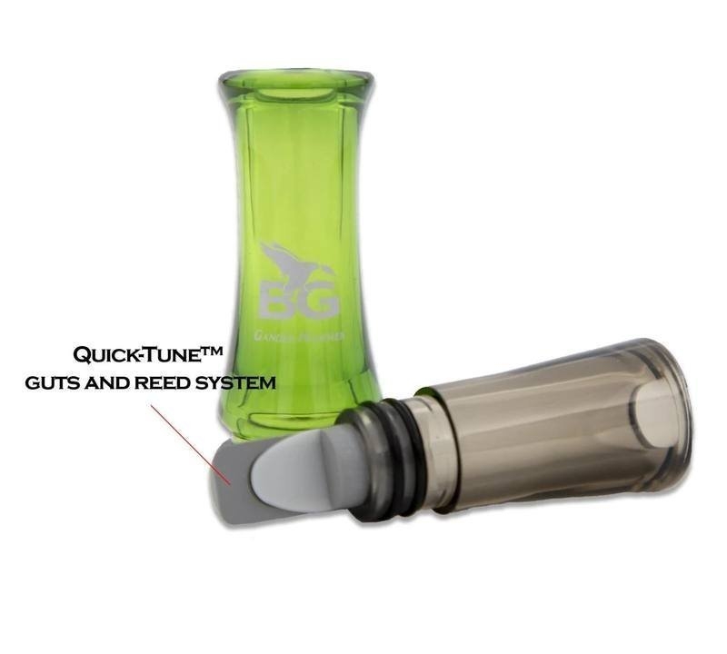Buck Gardner Gander Hammer Poly Goose Call Camo Green/Smoke