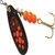 Mepps Black Fury Spinner Lure No.1 3.5g Orange Treble Hook