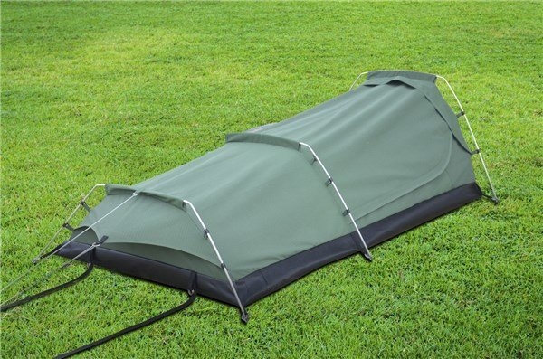 Rovin Canvas Deluxe Single Person Swag Tent