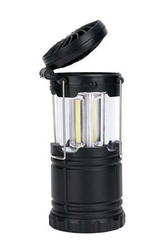 2-in-1 Collapsible LED Lantern with Fan