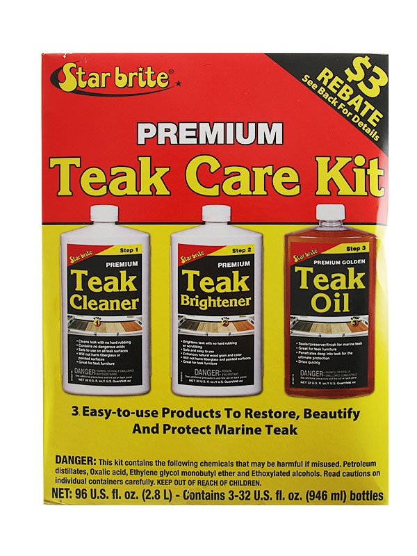 Star Brite Premium Teak Care Kit 946ml