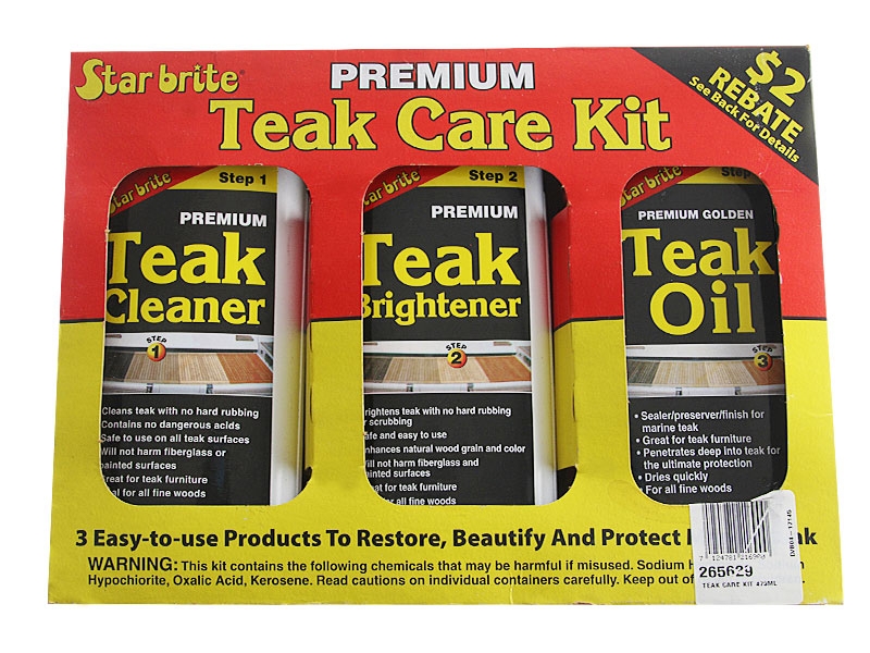 Star Brite Premium Teak Care Kit 473ml