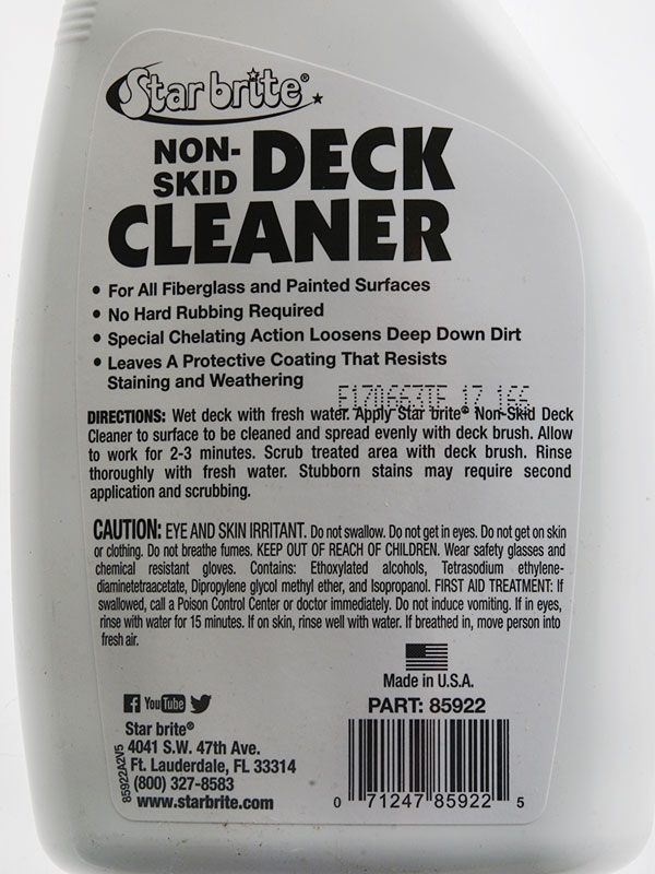 Star Brite Non-Skid Deck Cleaner with PTEF