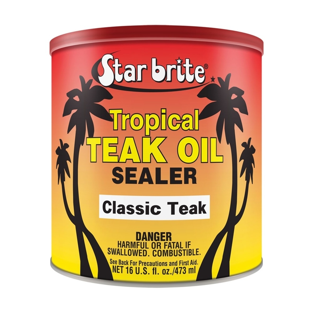 Star Brite Tropical Teak Oil/Sealer - Classic Light 473ml