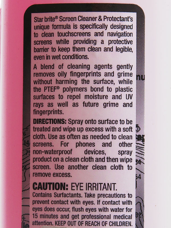 Star Brite Screen Cleaner and Protectant Spray 237ml