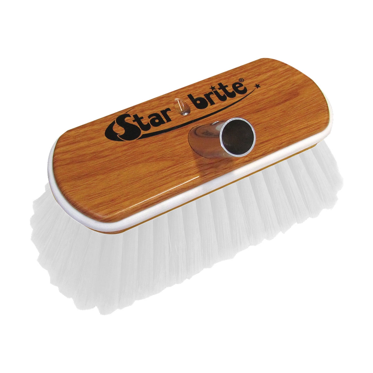 Star Brite Wooden Replacement Brush Head White Stiff