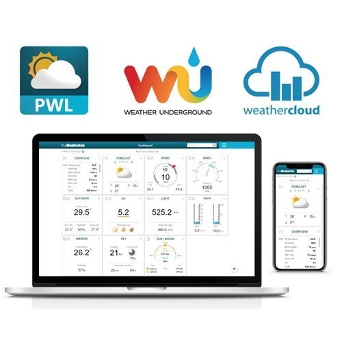 Digitech WiFi Digital Weather Station with 4 Day Forecasting