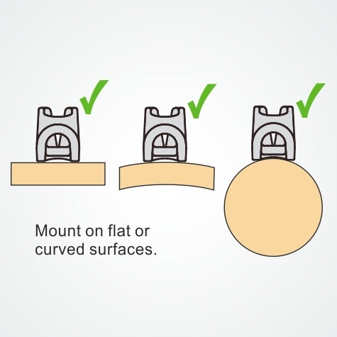 Clamcleat CL268AN Racing Micros Cleat Hard Anodised