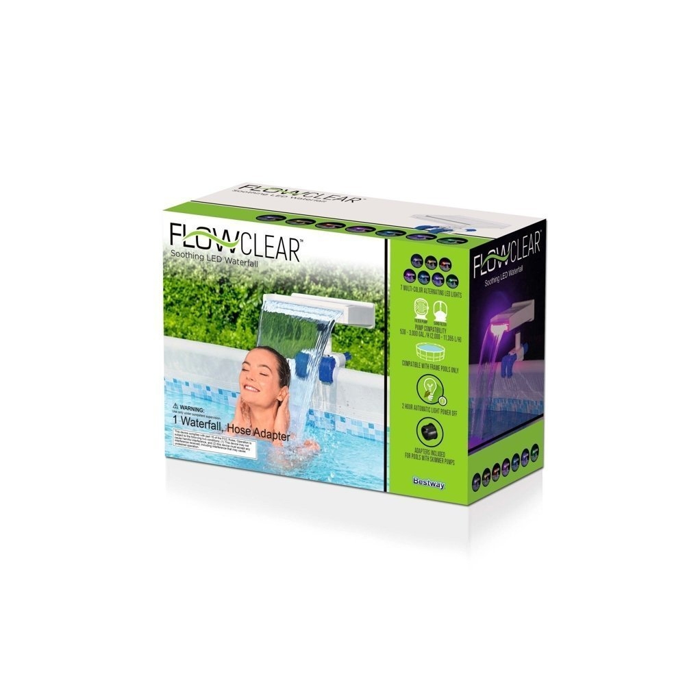 Bestway Flowclear Soothing LED Pool Waterfall