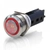 Hella Marine Stainless Steel Buzzers with LED Ring 24V Red LED Illumination