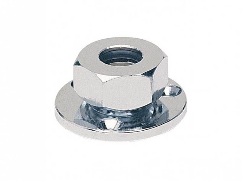 Hella Marine Chrome Brass Deck Gland for Cables up to 8mm diameter