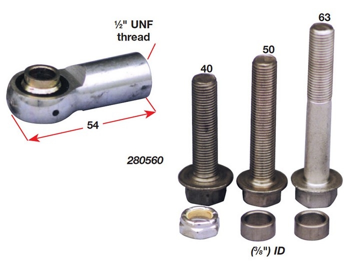 Seastar Solutions Rod End Kit Ball Joint