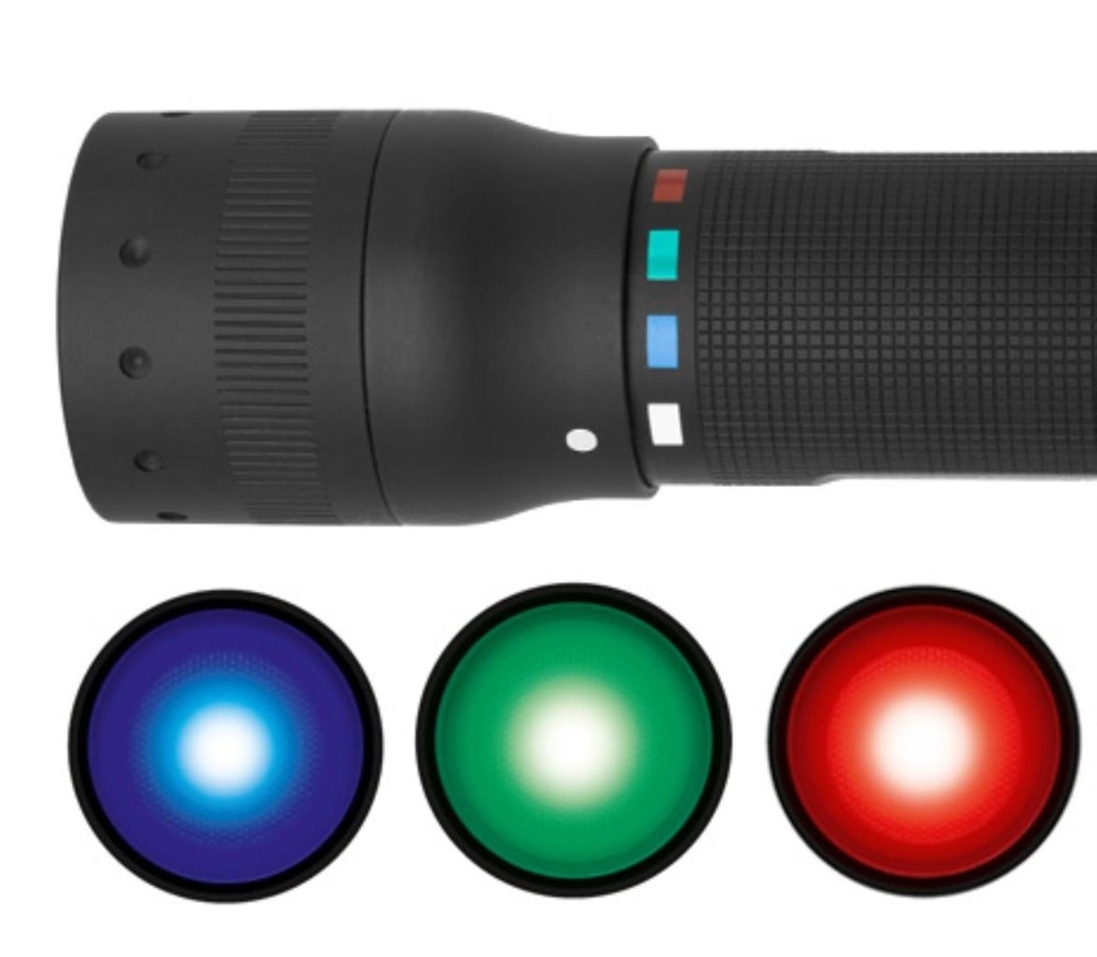 Ledlenser P7QC Quattro Colour Torch 220lm