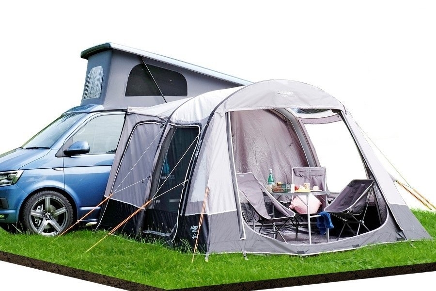 Vango Kela V Air Low Driveaway Awning Cloud Grey