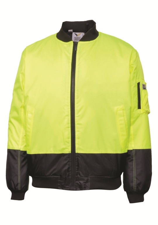 Rainbird Flying Jacket Fluoro Yellow/Navy L