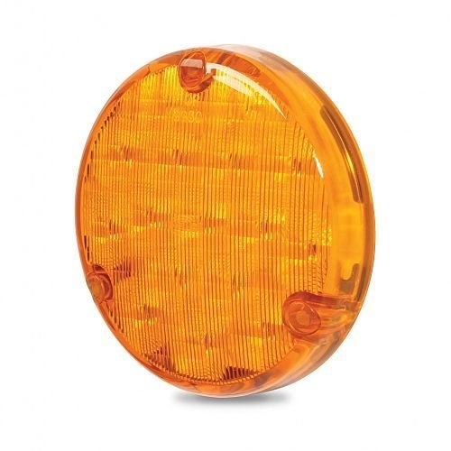 Hella Marine 110mm Round LED Rear Direction Indicator Lamp Black Base