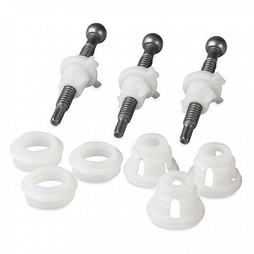 Hella Marine Headlamp Adjusters for 90mm H7 Lamps Qty 3