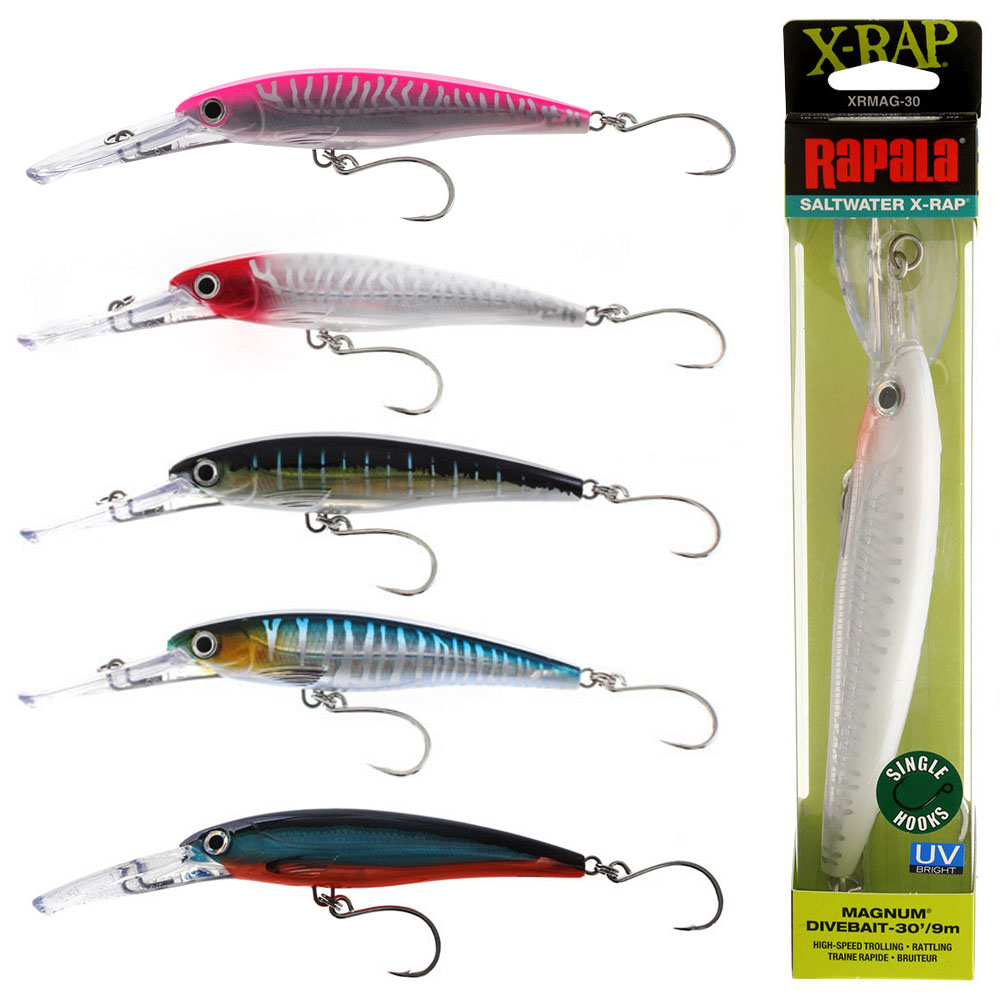 Rapala X-Rap Magnum Single Hook Trolling Lure 160mm