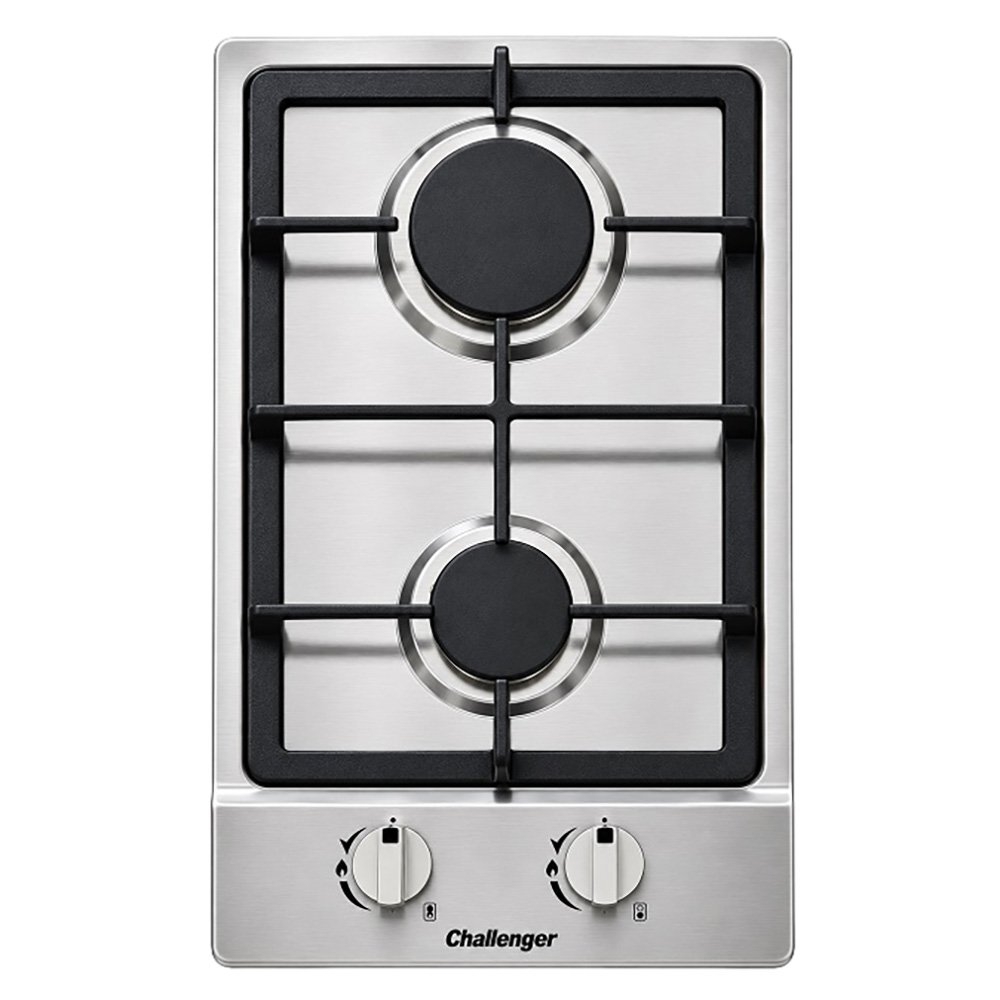 Challenger Domino Double Burner Gas Hob