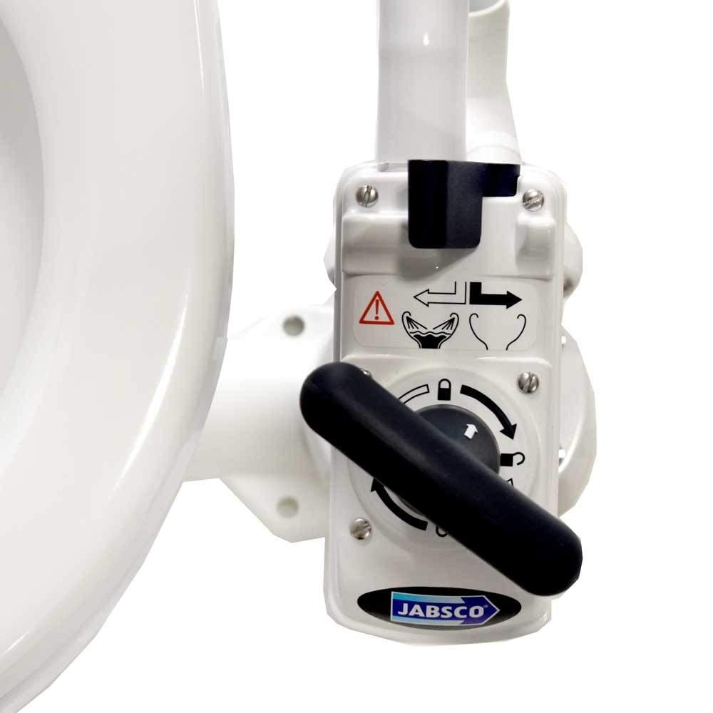Jabsco 29090-5000 Twist 'N' Lock Manual Toilet Compact Bowl