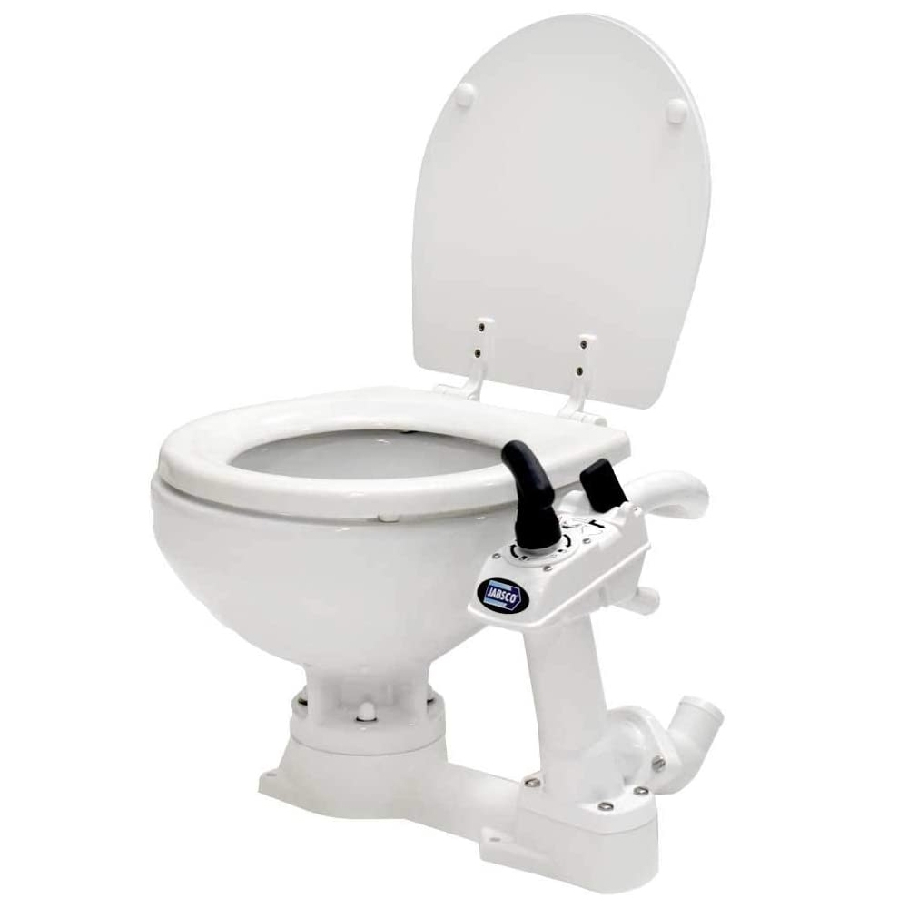 Jabsco 29090-5000 Twist 'N' Lock Manual Toilet Compact Bowl