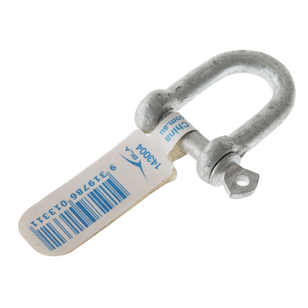 BLA D Shackle - Galvanised 6mm Qty 1