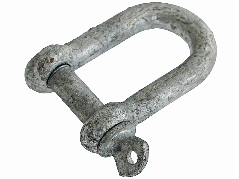 BLA D Shackle - Galvanised 8mm Qty 1