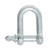 BLA D Shackle - Galvanised 10mm Qty 1