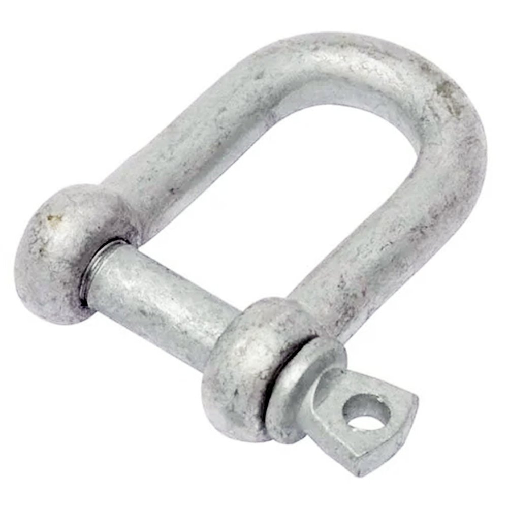 BLA D Shackle - Galvanised 5mm Qty 10