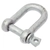 BLA D Shackle - Galvanised 5mm Qty 10