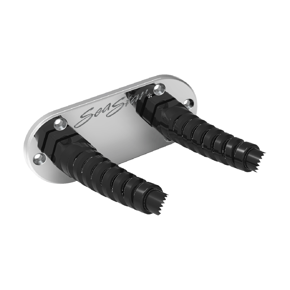 SeaStar Chromed SS Bulkhead Pigtail Kit