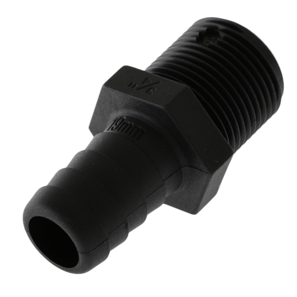 TruDesign Hose Tail - Long Thread 3/4in BSP Thread 19mm