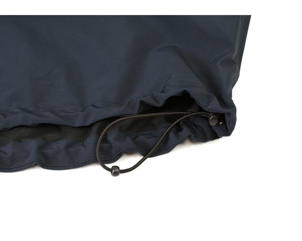 Manitoba Storm Compact 3 Waterproof Packable Jacket Navy